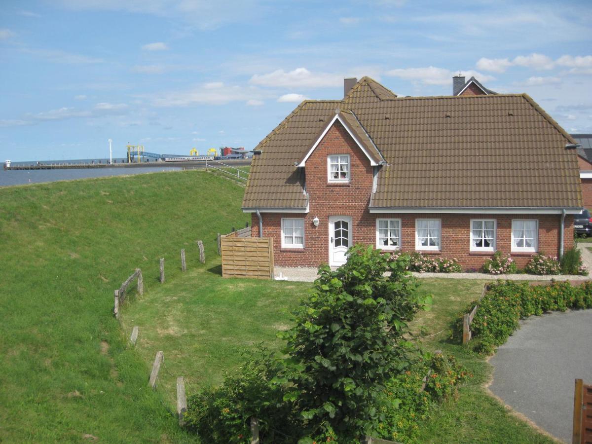 Direkt Am Deich - Ferienwohnung Amrum Im Gaestehaus Am Badedeich Dagebüll Zewnętrze zdjęcie