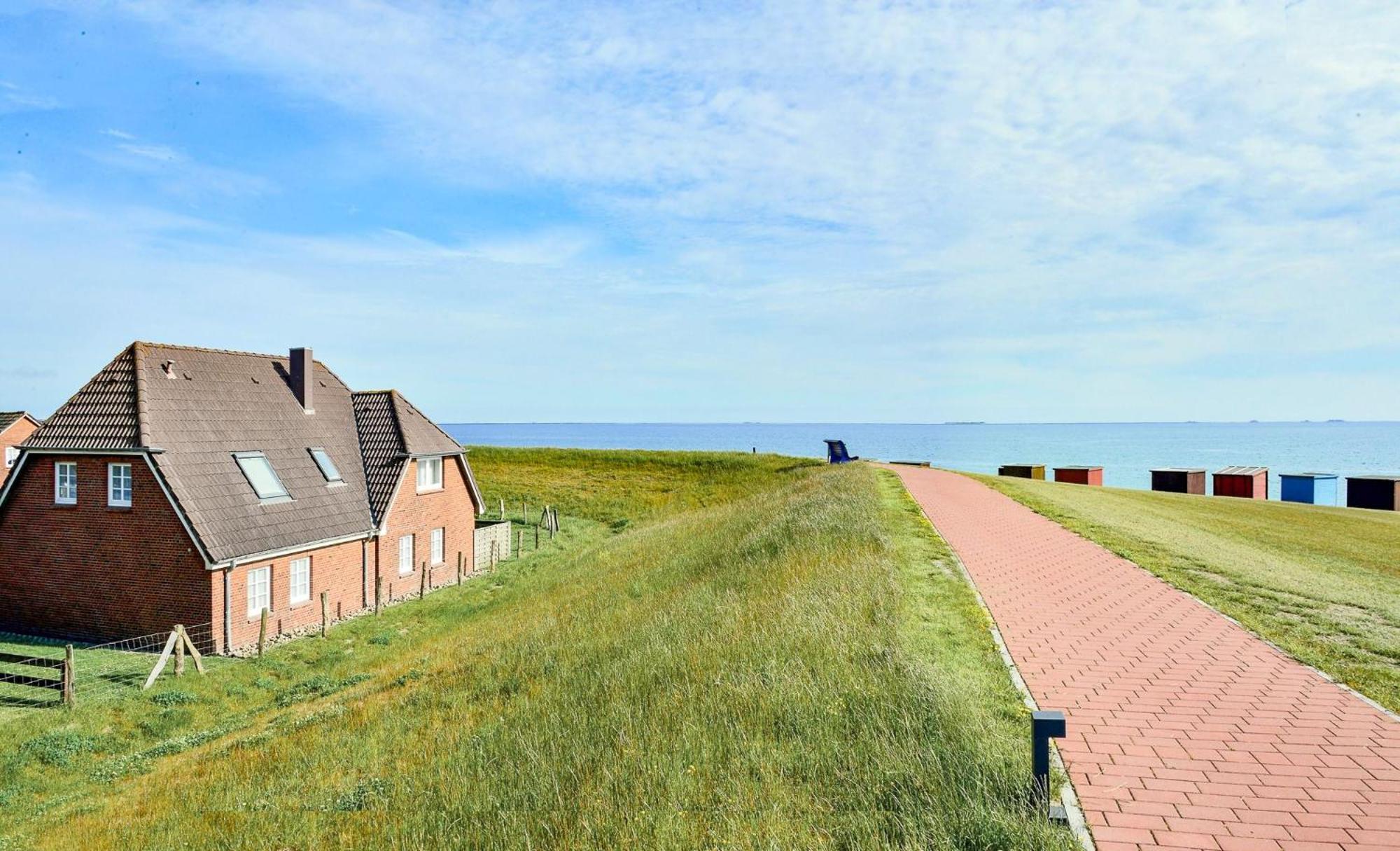 Direkt Am Deich - Ferienwohnung Amrum Im Gaestehaus Am Badedeich Dagebüll Zewnętrze zdjęcie