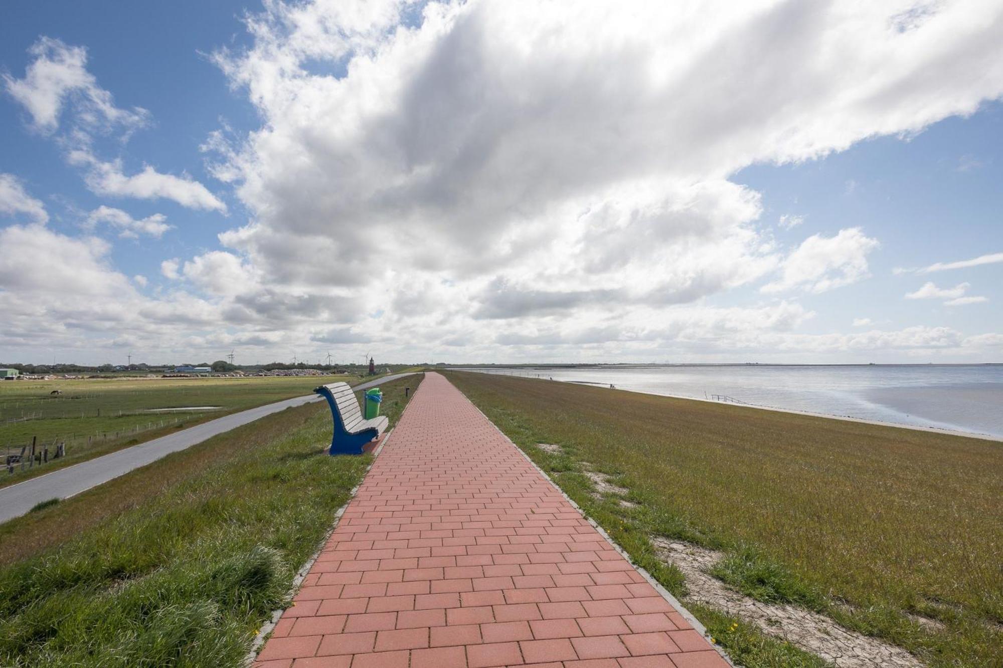 Direkt Am Deich - Ferienwohnung Amrum Im Gaestehaus Am Badedeich Dagebüll Zewnętrze zdjęcie
